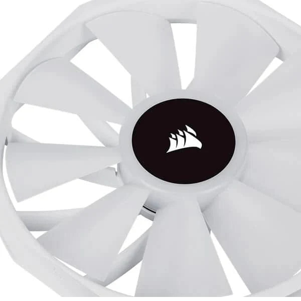 CORSAIR ICUE SP140 140mm RGB Elite White Cabinet Fan (White) (Single Pack)