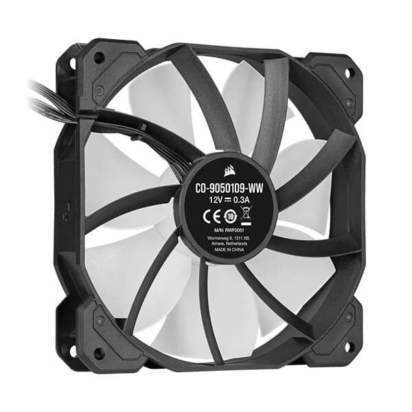 CORSAIR ICUE SP120 120mm RGB Elite Cabinet Fan (Black) (Triple Pack)