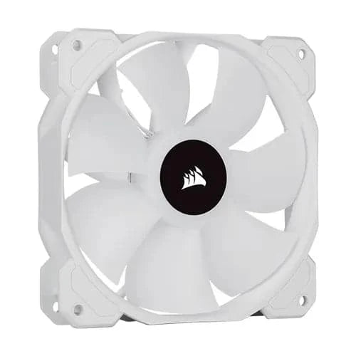 CORSAIR ICUE SP120 120mm RGB With Lighting Node Core Elite Cabinet Fan (White) (Triple Pack)