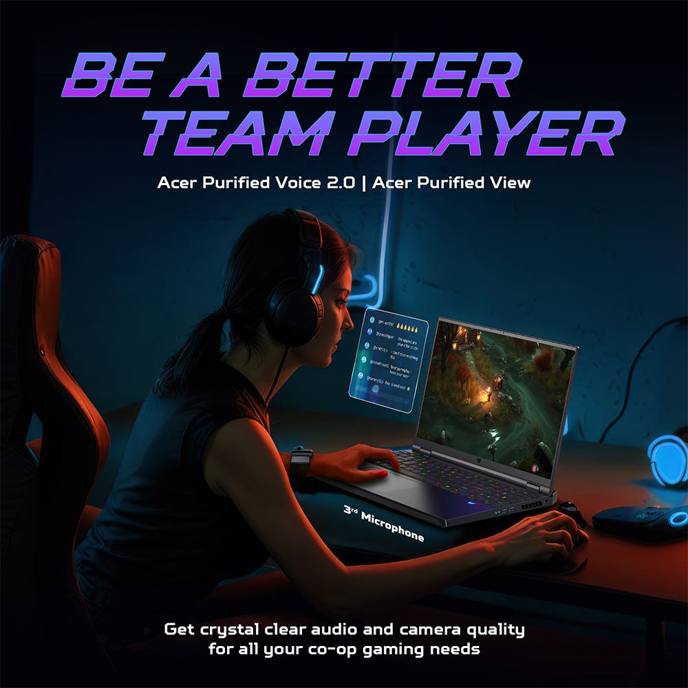ACER PREDATOR HELIOS 16 2024 INTEL CORE I9 14TH GEN 14900HX - (16 GB/1 TB SSD/WINDOWS 11 HOME/8 GB GRAPHICS/NVIDIA GEFORCE RTX 4070) PH16-72 GAMING LAPTOP (16 INCH, ABYSSAL BLACK) NH.QNXSI.003