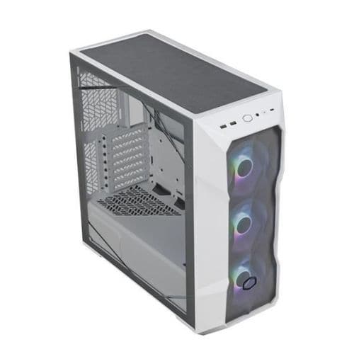 COOLER MASTER Masterbox TD500 Mesh V2 EATX Mid Tower Cabinet (White)