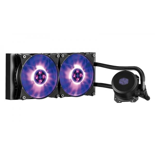 COOLER MASTER MasterLiquid ML240L RGB 240mm CPU Liquid Cooler (Black)