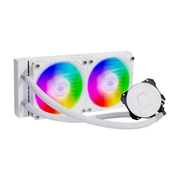 COOLER MASTER ML240L V2 ARGB Edition 240mm CPU Liquid Cooler (White)