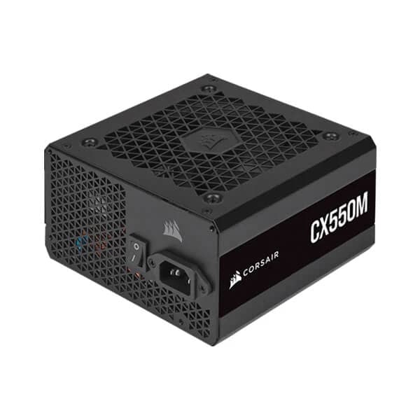 CORSAIR CX550M 80+ Bronze Semi Modular Power Supply (550W)