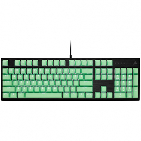CORSAIR PBT Double Shot Pro Keycap Mod Kit (Mint Green)