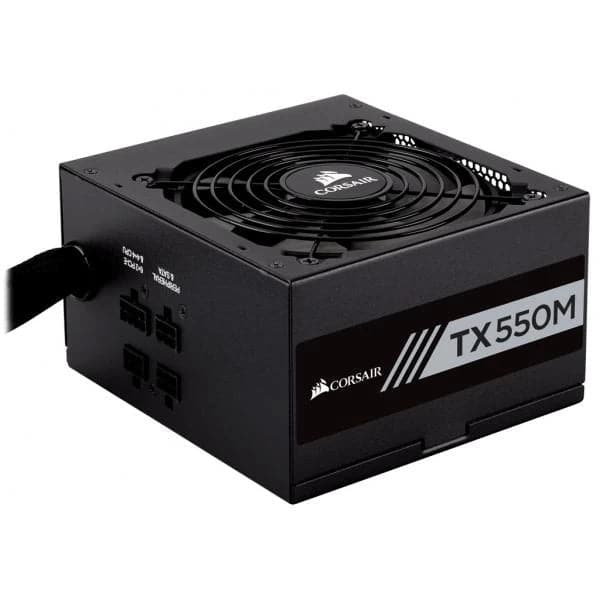 CORSAIR TX550M 80+ Gold Semi Modular Power Supply (550W)