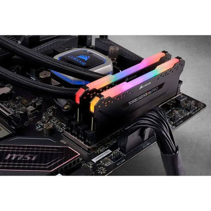 CORSAIR VENGEANCE RGB PRO 64GB (2X 32GB) DDR4 3600MHZ RAM CMW64GX4M2D3600C18