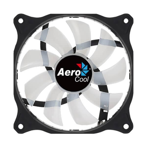 AEROCOOL Cosmo 12 120mm RGB Cabinet Fan (Black) (Single Pack)