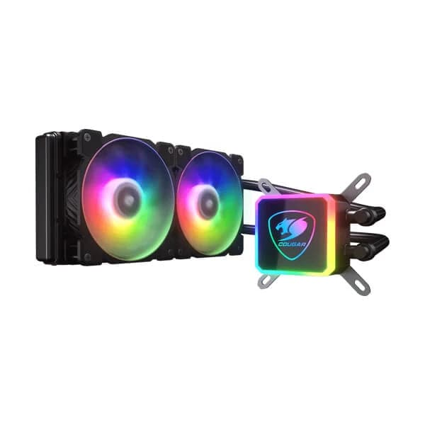 COUGAR AQUA 240 ARGB 240mm CPU Liquid Cooler (Black)