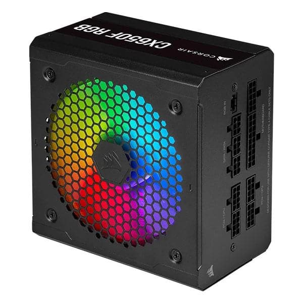 CORSAIR CX650F RGB 80+ Bronze Fully Modular Power Supply (650 W)