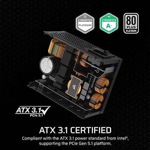 CORSAIR SF850 PLATINUM ATX 3.1 FULLY MODULAR SFX SMPS