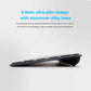 RAPOO 9300M SILENT MULTI-MODE WIRELESS KEYBOARD AND MOUSE COMBO WHITE/BLACK
