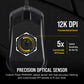 CORSAIR M55 RGB PRO AMBIDEXTROUS MULTI-GRIP GAMING MOUSE