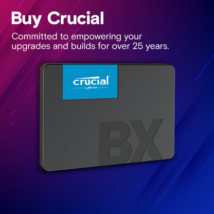 CRUCIAL BX500 4000GB SATA 2.5 INCH SSD CT4000BX500SSD1