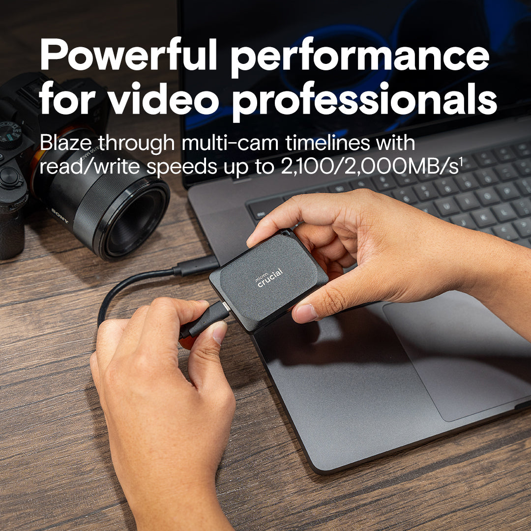 CRUCIAL X10 PRO 4TB PORTABLE SSD CT4000X10PROSSD9