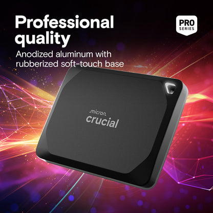 CRUCIAL X10 PRO 4TB PORTABLE SSD CT4000X10PROSSD9