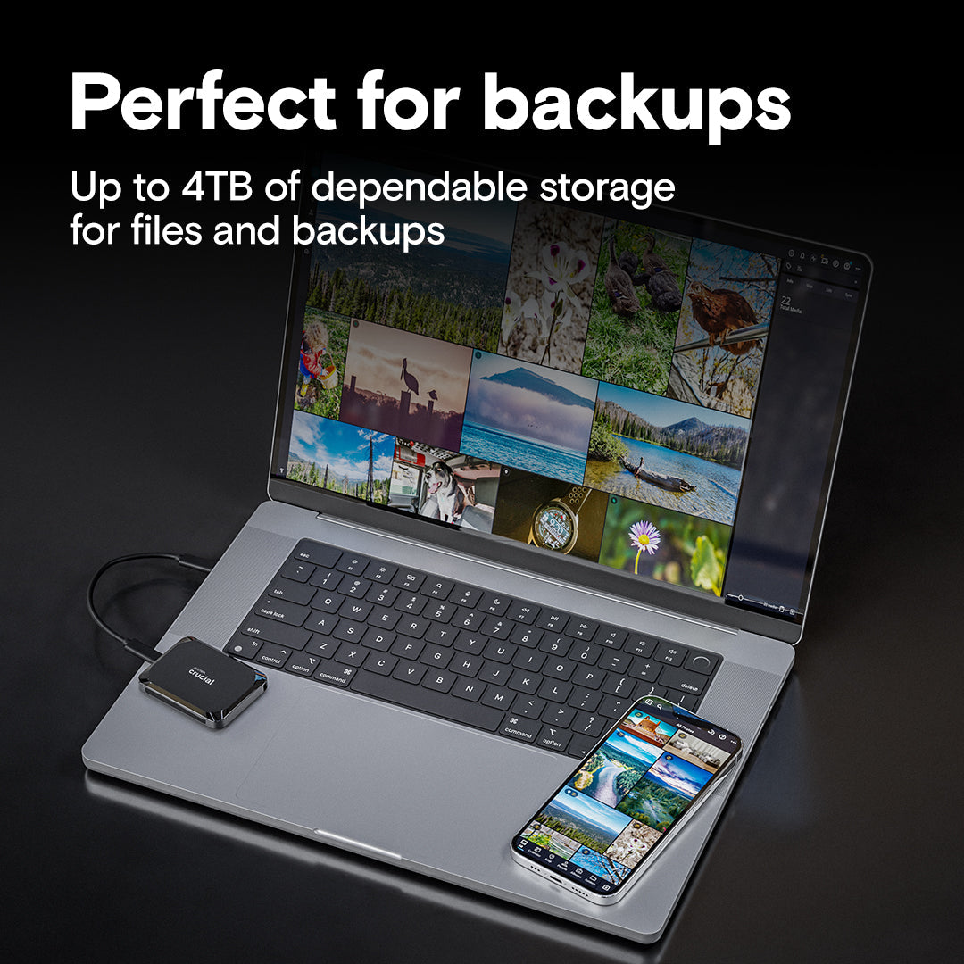 CRUCIAL X9 4TB PORTABLE SSD CT4000X9SSD9