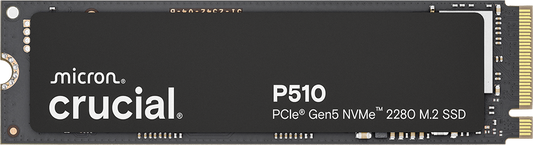 CRUCIAL P510 1TB PCIE GEN5 NVME 2280 M.2 SSD CT1000P510SSD8