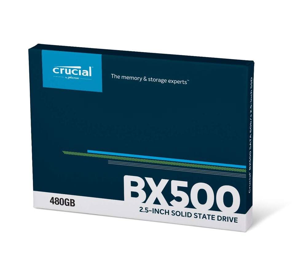 CRUCIAL BX500 480GB INTERNAL SATA SSD