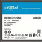 CRUCIAL BX500 480GB INTERNAL SATA SSD