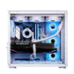 ANT ESPORTS Crystal ARGB EATX Mid Tower Cabinet (White)