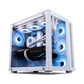 ANT ESPORTS Crystal ARGB EATX Mid Tower Cabinet (White)