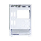 ANT ESPORTS Crystal X2 ARGB ATX Mid Tower Cabinet (White)
