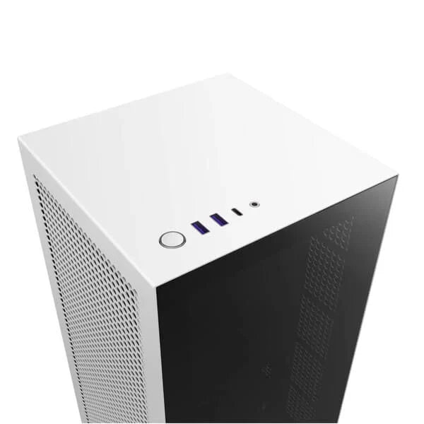 NZXT H1 Version 2 ITX Mini Tower Cabinet (Matte White)