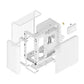 Hyte X50 Air Snow White E-ATX Mid Tower Case