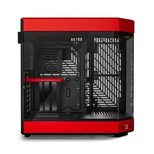 HYTE Y60 Red and Black E-ATX Mid Tower Case