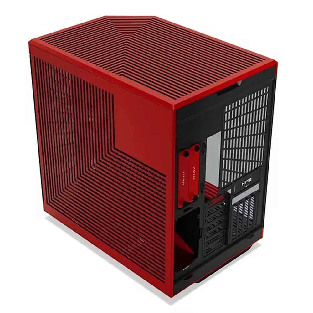 HYTE Y70 EATX Mid Tower Cabinet (Black / Red )