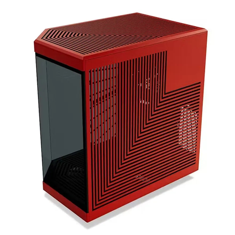 HYTE Y70 EATX Mid Tower Cabinet (Black / Red )