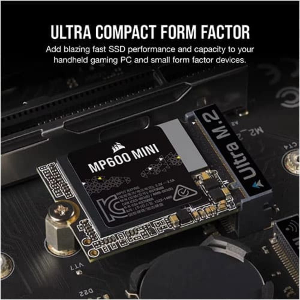 CORSAIR MP600 Mini 1TB M.2 NVME Gen4 Internal Solid State Drive ( SSD )
