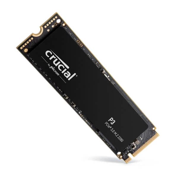 CRUCIAL P3 500GB M.2 NVME Gen 3 Internal Solid State Drive ( SSD )