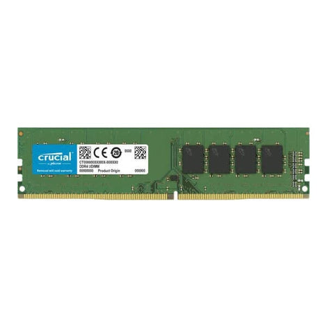 CRUCIAL 16GB ( 16GBx1 ) 3200MHz DDR4 RAM ( CL22 )