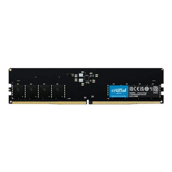 CRUCIAL 8GB (8GBx1) 4800MHz DDR5 RAM ( CL40 )