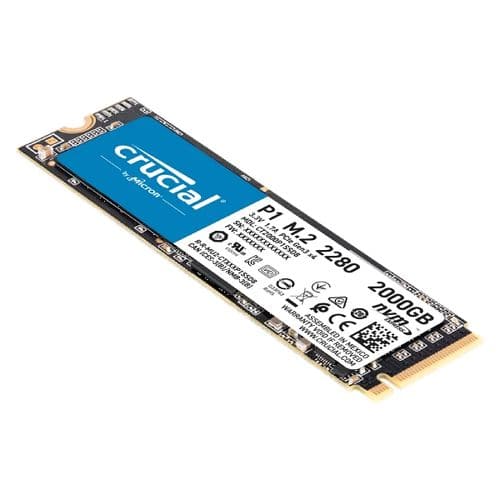 CRUCIAL P1 2TB M.2 NVME Gen3 Internal Solid State Drive ( SSD )