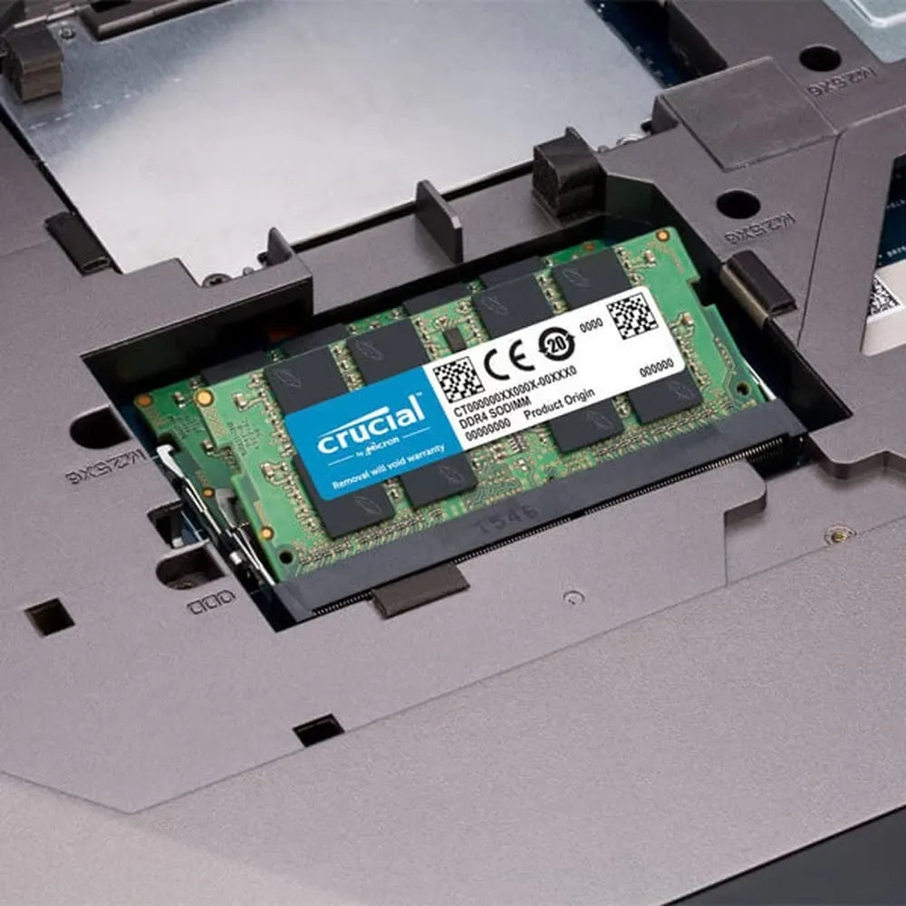 CRUCIAL 32GB ( 32GB x 1 ) 3200MHz DDR4 Laptop RAM ( CL22 )
