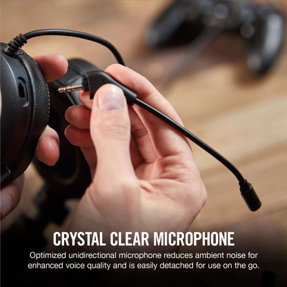 CORSAIR HS50 PRO STEREO CARBON GAMING HEADSET