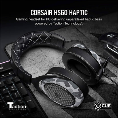 CORSAIR HEADSET HS60 HAPTIC WITH HAPTIC BASS