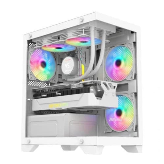 ANT VALUE CV200 MATX Mini Tower Cabinet ( White )