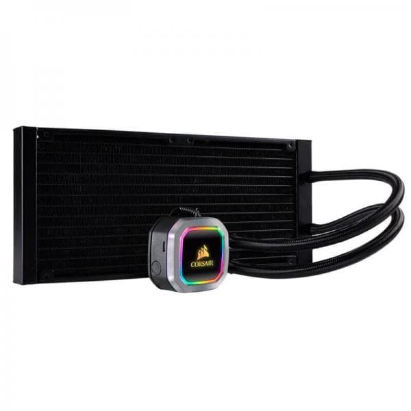 CORSAIR H115i RGB Platinum 280mm CPU Liquid Cooler (Black)