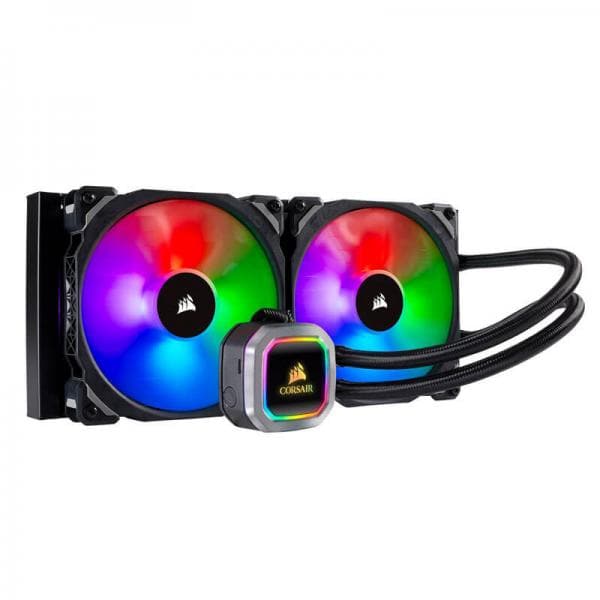 CORSAIR H115i RGB Platinum 280mm CPU Liquid Cooler (Black)