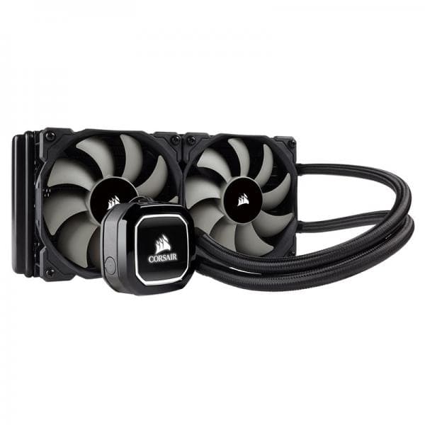 CORSAIR H100x 240mm CPU Liquid Cooler (Black)