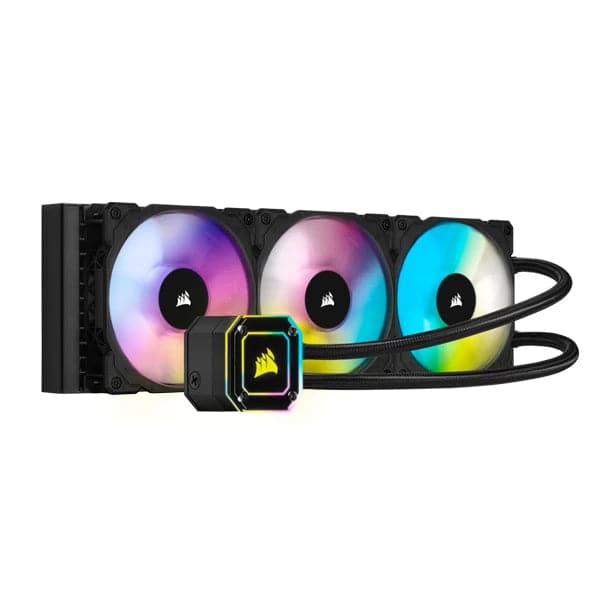 CORSAIR iCUE H150i Elite Capellix 360mm CPU Liquid Cooler (Black)