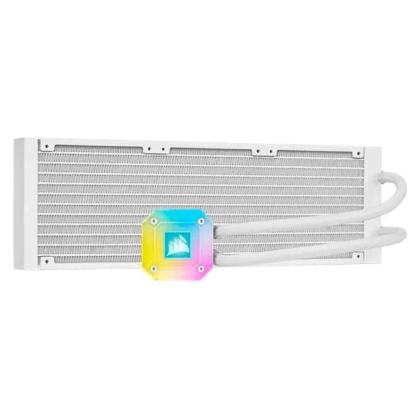CORSAIR ICUE H150i Elite Capelllix 360mm CPU Liquid Cooler (White)