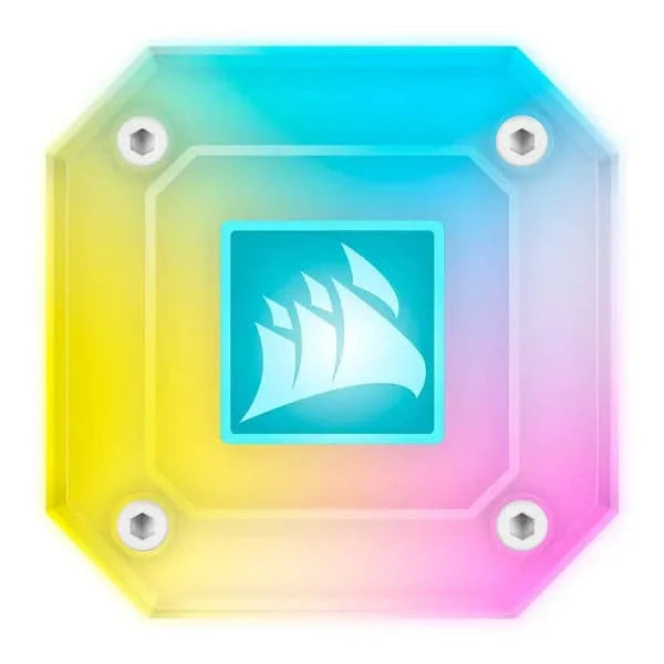 CORSAIR ICUE H150i Elite Capelllix 360mm CPU Liquid Cooler (White)