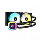 CORSAIR H100 RGB 240mm CPU Liquid Cooler (Black)