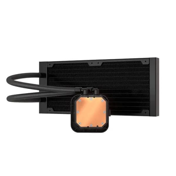 CORSAIR ICUE H100i Elite LCD Display 240mm CPU Liquid Cooler (Black)