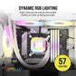 CORSAIR iCUE H150i Elite Capellix XT RGB 360mm CPU Liquid Cooler (White)